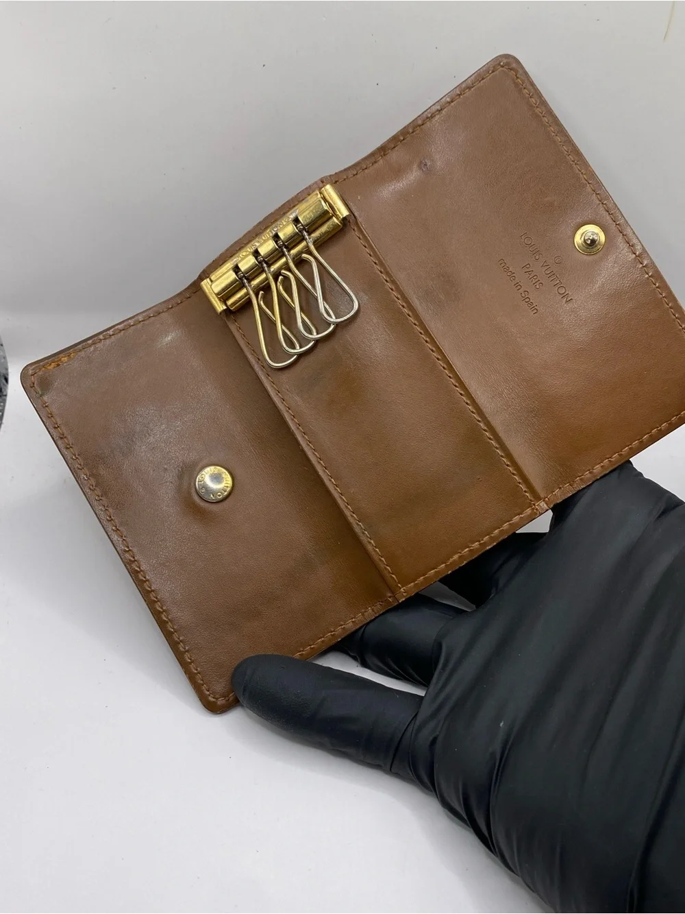 Louis Vuitton Monogram Vernis Multicles 4 Key Holder